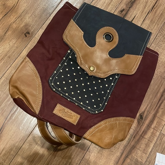 Upcycled Vintage Sixtease Backpack NWT - Picture 3 of 4